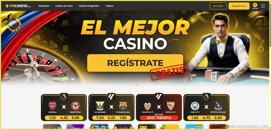 Mi casino registro
